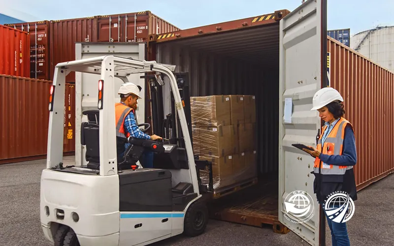 loading container
